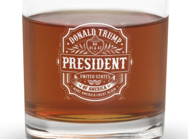 Trump Whiskey Glass